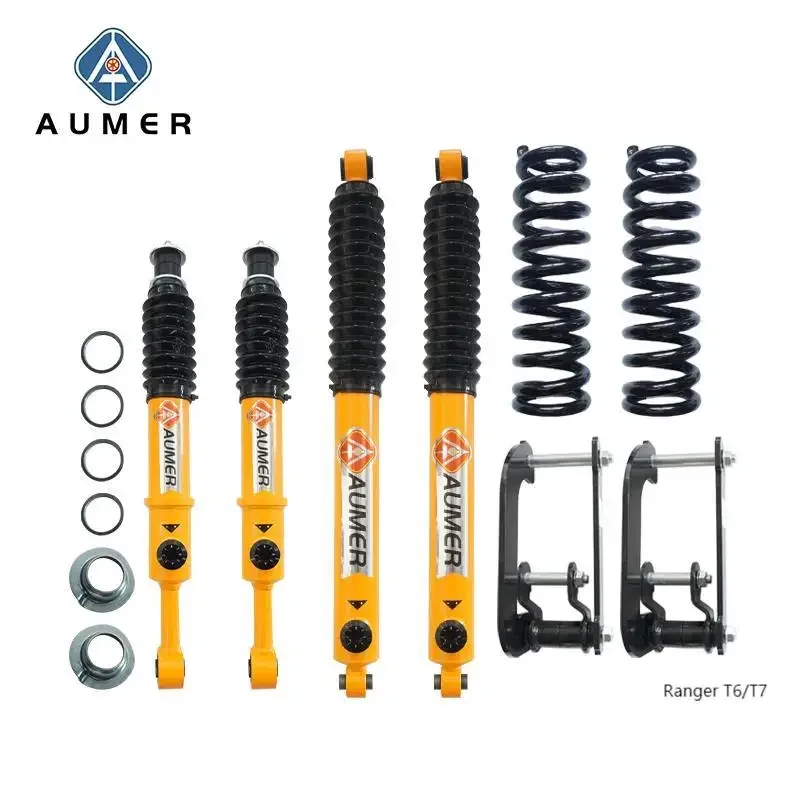 Aumer Twin Tube Adjustable Non Adjustable Nitrogen Or Foam Cell Shock Absorber For Ranger T6 T7 T8 T9