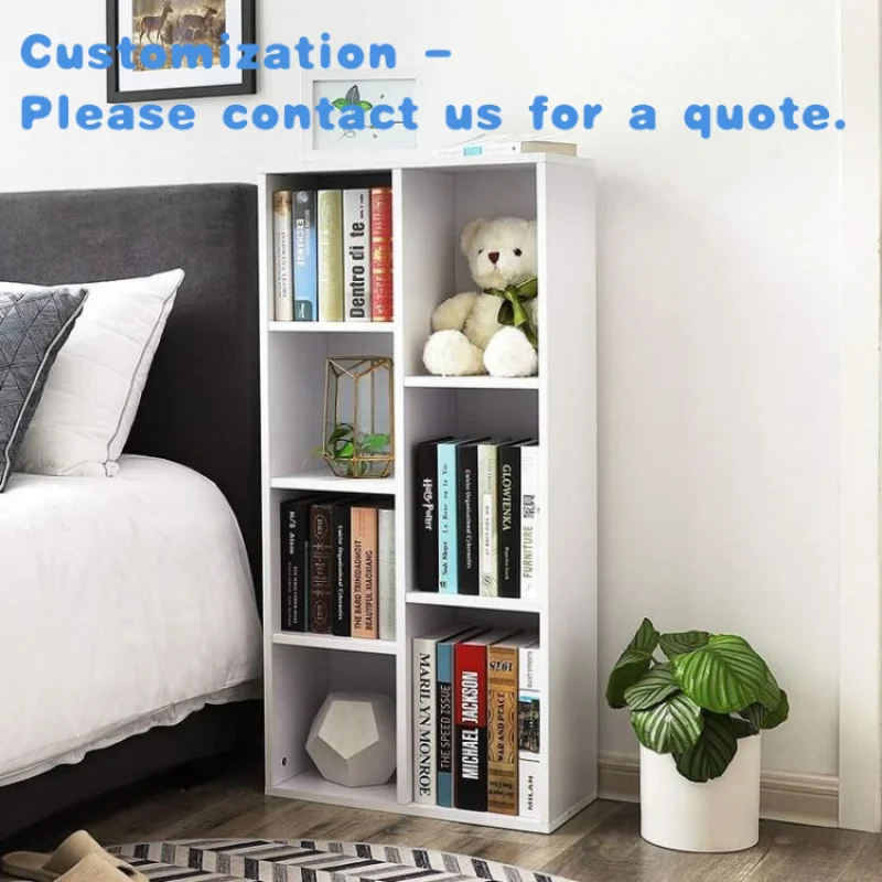 

custom.Home Furniture Industrial Style-Compartments Book Shelves Storage Cubes Modern Floor Bookcase