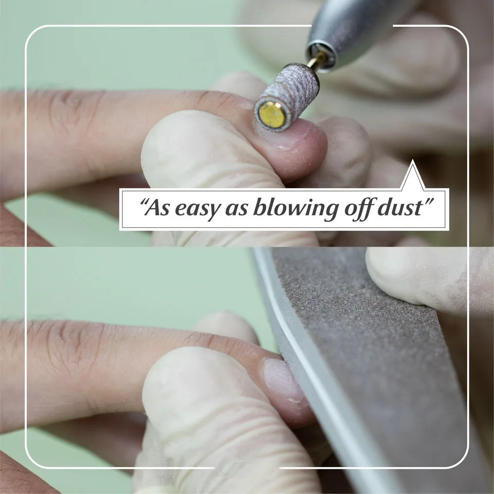 أربطة صنفرة بدون مغزل ، ملحقات مثقاب أظافر كهربائية ، أدوات العناية بالأظافر ، أدوات إزالة طلاء الجل ، way way per Box #3