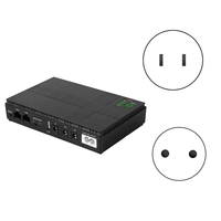 FULL-5V 9V 12V Uninterruptible Power Supply Mini UPS POE 10400Mah Battery Backup For CCTV Wifi Router