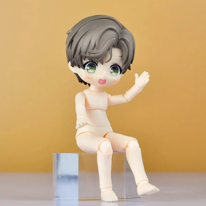 Fashion 11CM Bjd YMY Body  for Obitsu11 GSC Head Ob11 1/12BJD Doll Body Spherical Joint Doll Toys Figures Hand Group Accessories