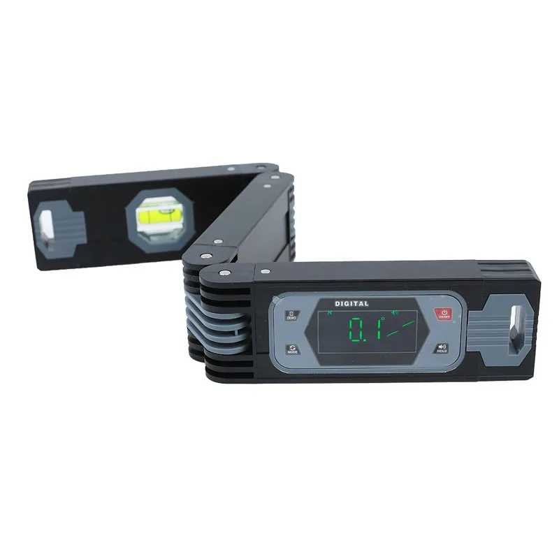 ‌Multifunctional Digital Level Ruler, Large Screen Display Magnetic Measuring Tool For Angle Slope Detection