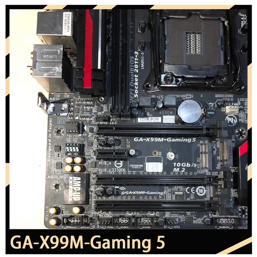 X99 For Gigabyte LGA2011-3 Core i7 Processors DDR4 64GB Micro ATX Motherboard GA-X99M-Gaming 5