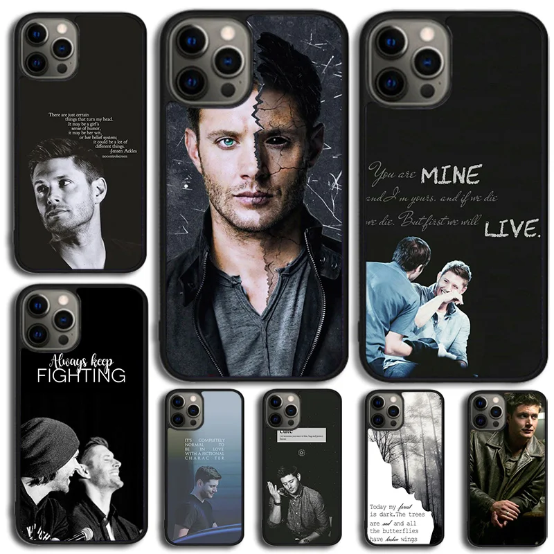 dean winchester supernatural Phone Case For Samsung Galaxy S10 S22 S23 S24 Note 10 20 Lite S20 Plus S21 Ultra Back Cover