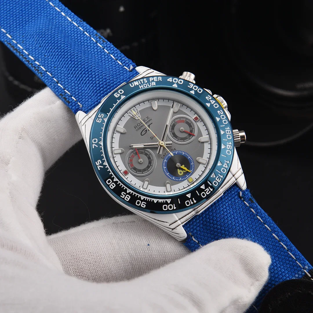 Reloj de Cuarzo de Diseño Rolex Clásico de Moda, Reloj de Pulsera de Lujo para Hombre y Mujer, Reloj de Cuarzo de Alta Calidad