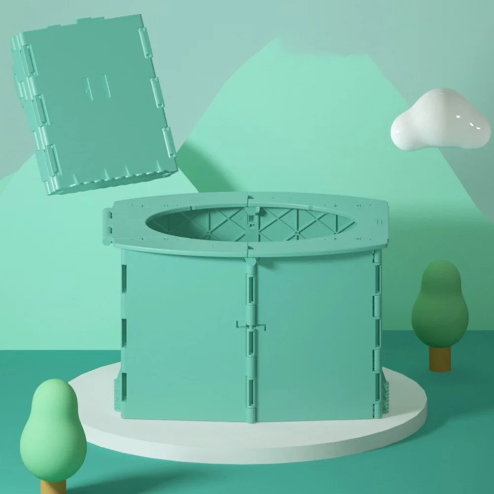 قطعة واحدة من مرحاض الأطفال القابل للطي، قعادة السفر المحمولة الممتازة لتدريب الأطفال الصغار، تصميم خفيف الوزن وقابل للطي وسهل الحمل #1