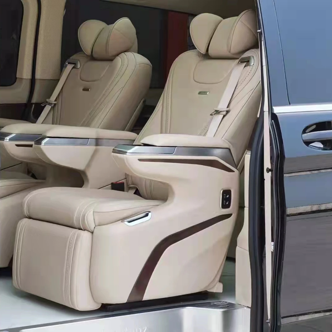 New China Manufacturer Electric Luxury Car Seat for Van with Touch Screen Control and Wireless Charging