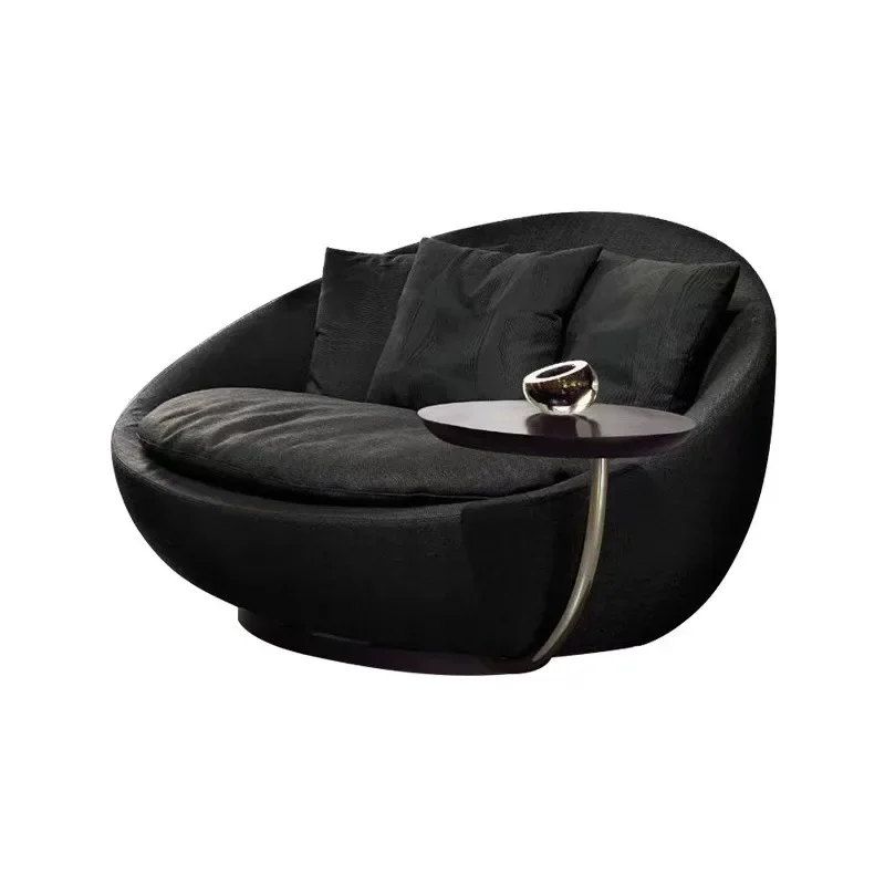 

Arc rotating single chair light luxury small apartment living room balcony lazy sofa