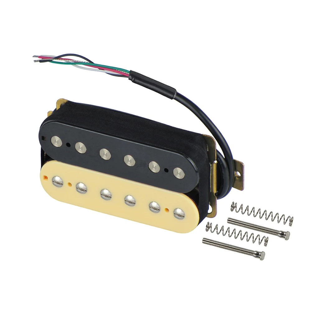 

Electric Guitar Pickups Double Coil Humbucker Set Neck Bridge 7-8k 14-15k Ohms Magnet High Output Replacement Parts