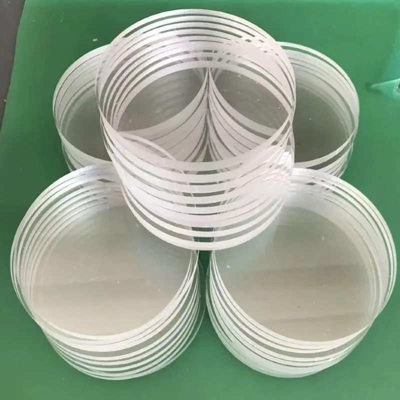 1-10mm Thick Clear Circles Acrylic Sheet Dia 10-300mm Circular Miniature Bases Blanks Acrylic Disc Mini Flat Round Acrylic Board