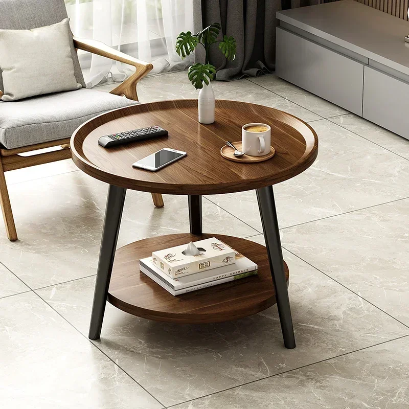 Nordic Nordic Style Living Room Coffee Table Modern Design Simple Corner Disc Tray Home Center Table