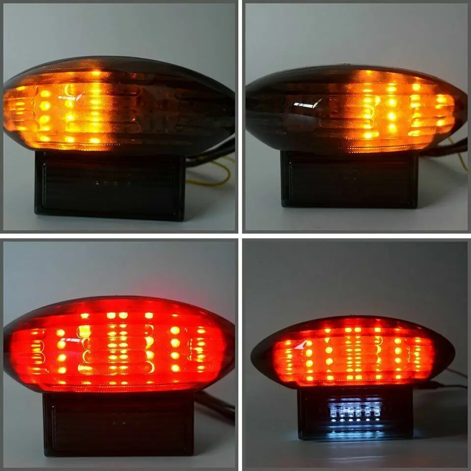 Motorcycle Accessory Signal Tail Lights Suitable For SUZUKI GSX1300R HAYABUSA 1999-2007 GSX600F GSX750F 1998-2006