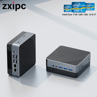 Mini PC Computer Gaming Intel Core i3 115G4  i5 1340P 1335U CPU NUC Office DDR4 NVMe Gaming Mini Computer HDMI VGA Four Display