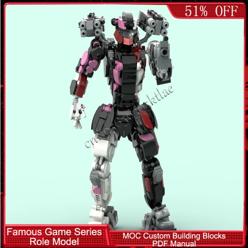 

749 деталей, популярная серия игровых персонажей, Легкий Крылатый Посланник, MOC, модульный конструктор, модель из строительных блоков, игрушка для самостоятельной сборки, подарок на Рождество