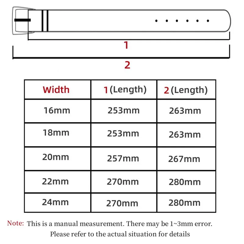 1pcs Strap 16mm 18mm 20mm 22mm 24mm Nylon Watch Band Breathable Watch Strap for Army Sport Watch Belt Dropshipping