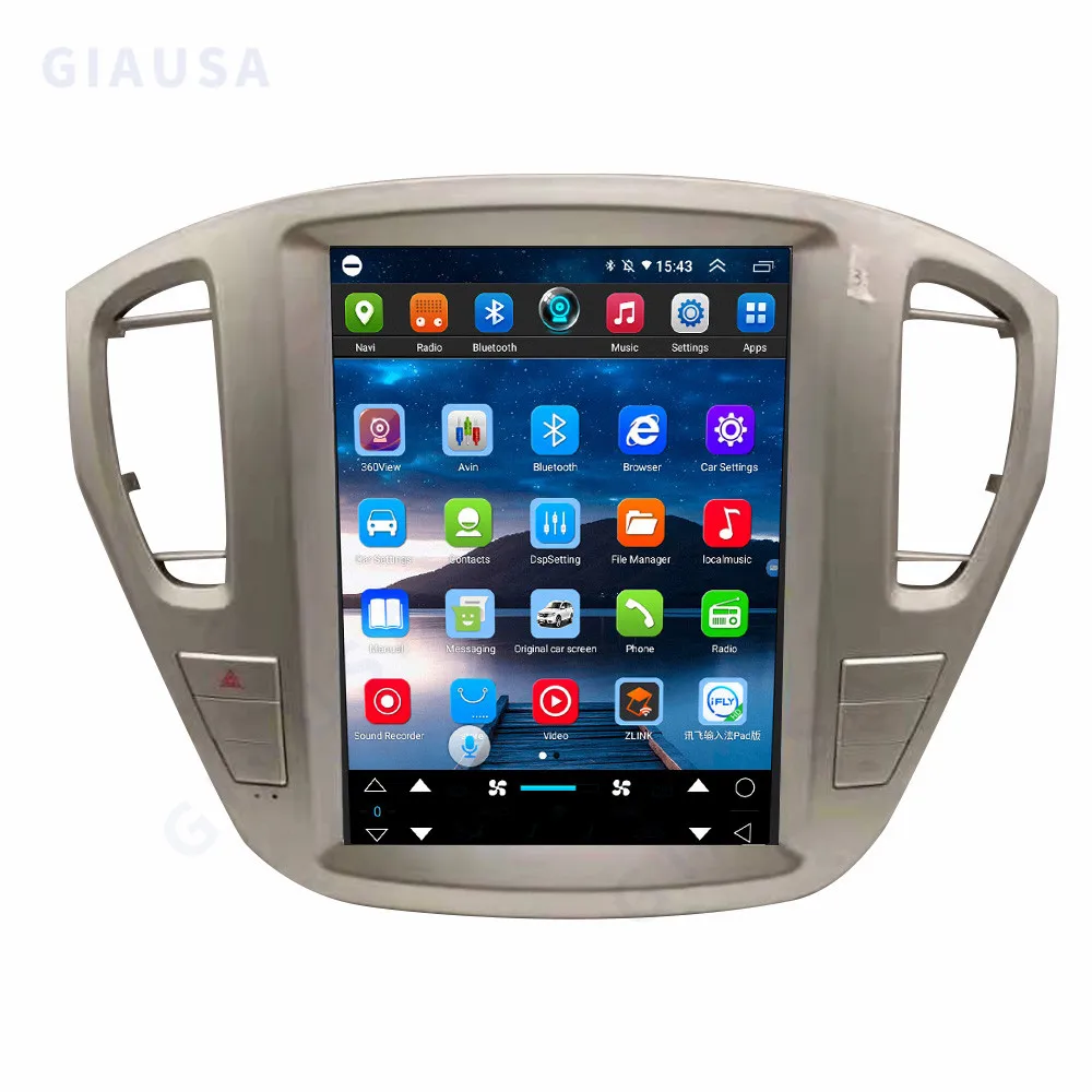 For Toyota Highlander 2001 - 2007 Android Car Radio 2Din Stereo Receiver Autoradio Multimedia Player GPS Navi Head Unit Screen