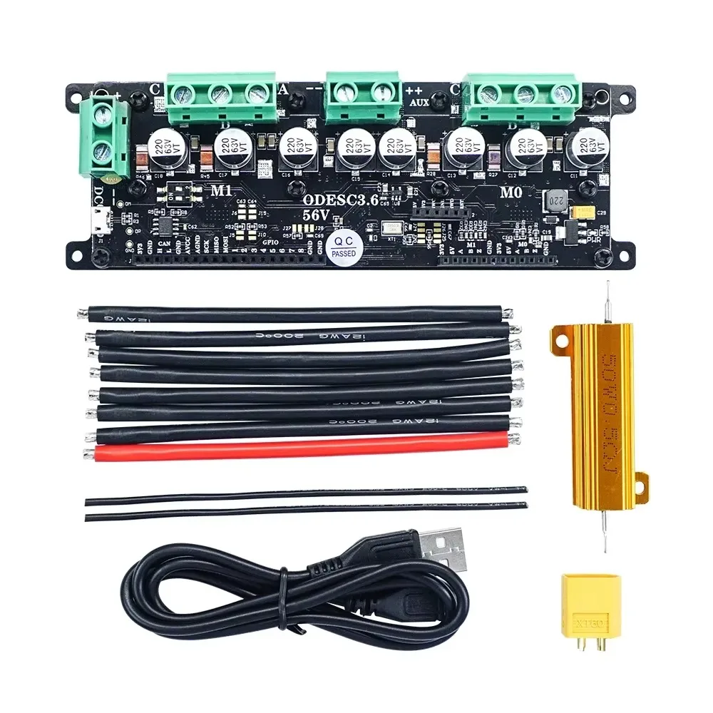 SmCpOdesc3.6 Optimizes High Performance Brushless Motor High-power Dual-drive Controller Foc Bldc Based On Odrive