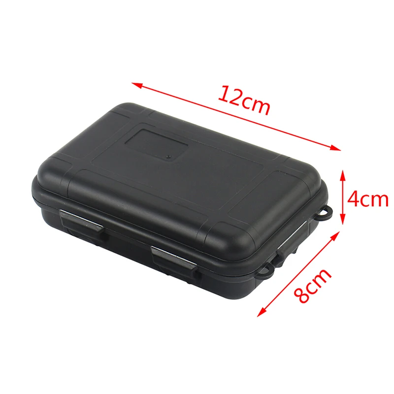 Outdoor Waterproof Survival Sealed Box Dustproof Shockproof Plastic EDC Tools Storage Container Case Holder Fishing Tackle Box