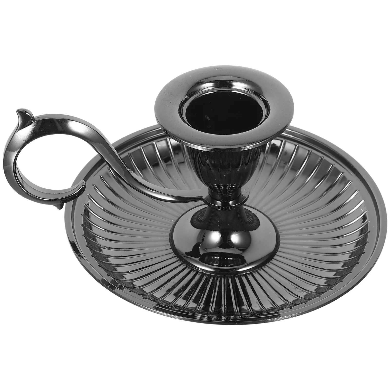 

Vintage Black Candlestick Holders Metal Taper Stands Wedding Centerpiece Halloween Decor Farmhouse Tables Holiday