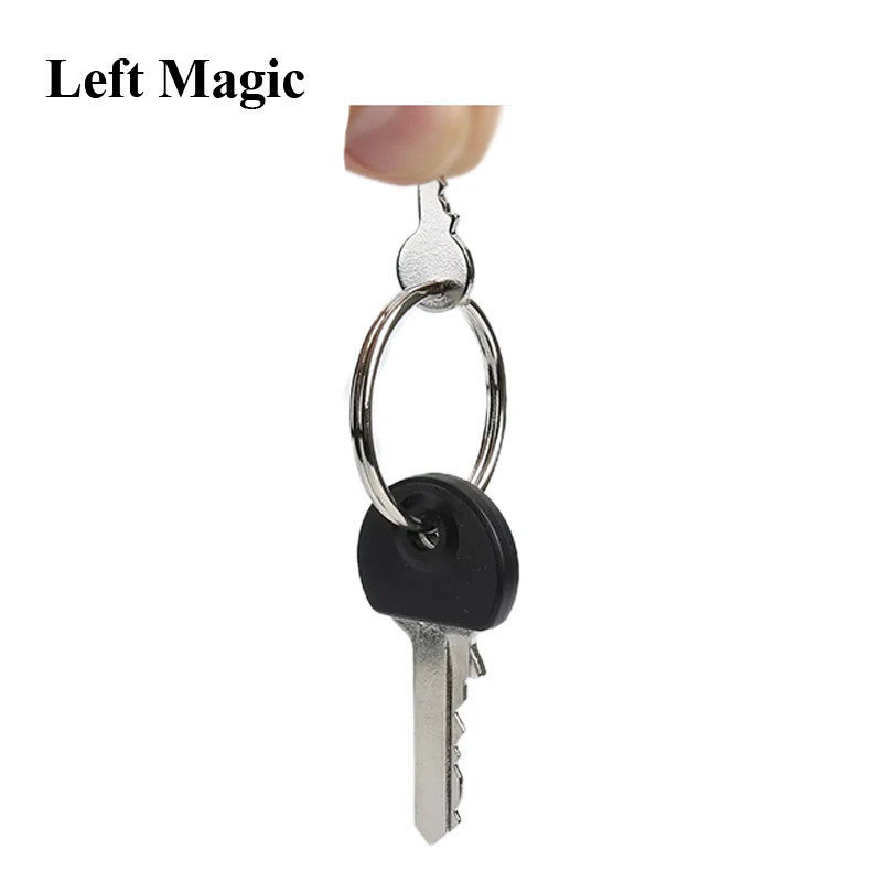 Flite by Steve Thompson Borrowed Ring To Keychain Magic Tricks Professional Magician Appearing/Vanising Mentalism Props