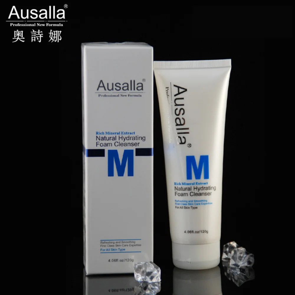 Australia Ausalla Rich Mineral Extract Natural Hydrating Foam Cleanser Nourishing Deeply Moisturizing Deep Cleansing Skin Care