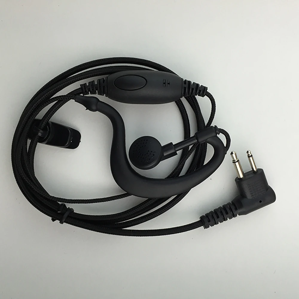 Replacement M Plug/ K Plug Earphone with Clip for Hytera/ HYT TC-500/ 500S/ SMP418 For A8/ A10 Walkie Talkie Accessories