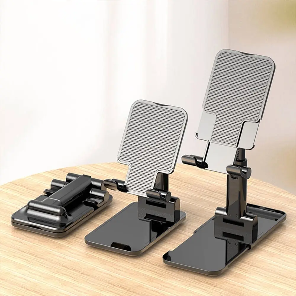 

Portable Cell Phone Double Pole Foldable Stand Mobile Phone Holder Desk Stand