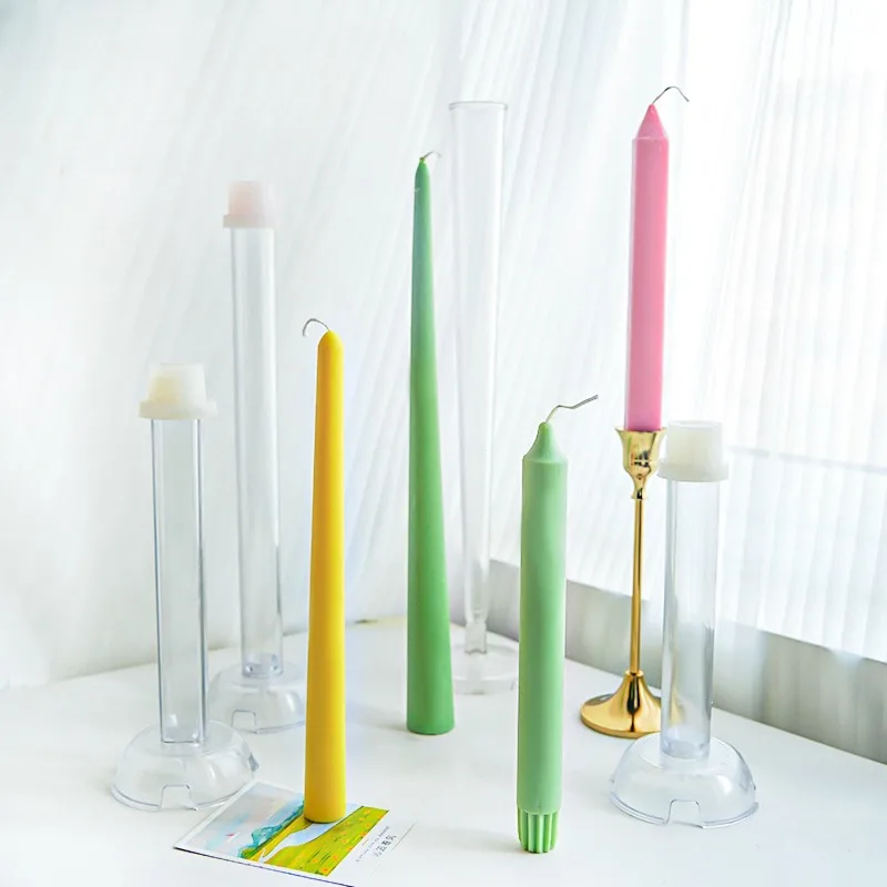 

Длинный тонкий стержень, форма для свечей из ПК, вертикальная акриловая форма, формы для свечей для изготовления свечей