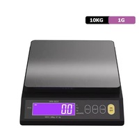 5kg/0.1g 10kg/1g Waterproof Digital Electronic Kitchen Scale LCD Home Food Snack Stainless Steel Measuring Weighing Tool