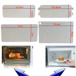 1pc Piastra di Mica Forno Guida d'onda Guida d'onda Piastra di copertura adatta per asciugacapelli Tostapane Forno a microonde Riscaldamento Elettrodomestici