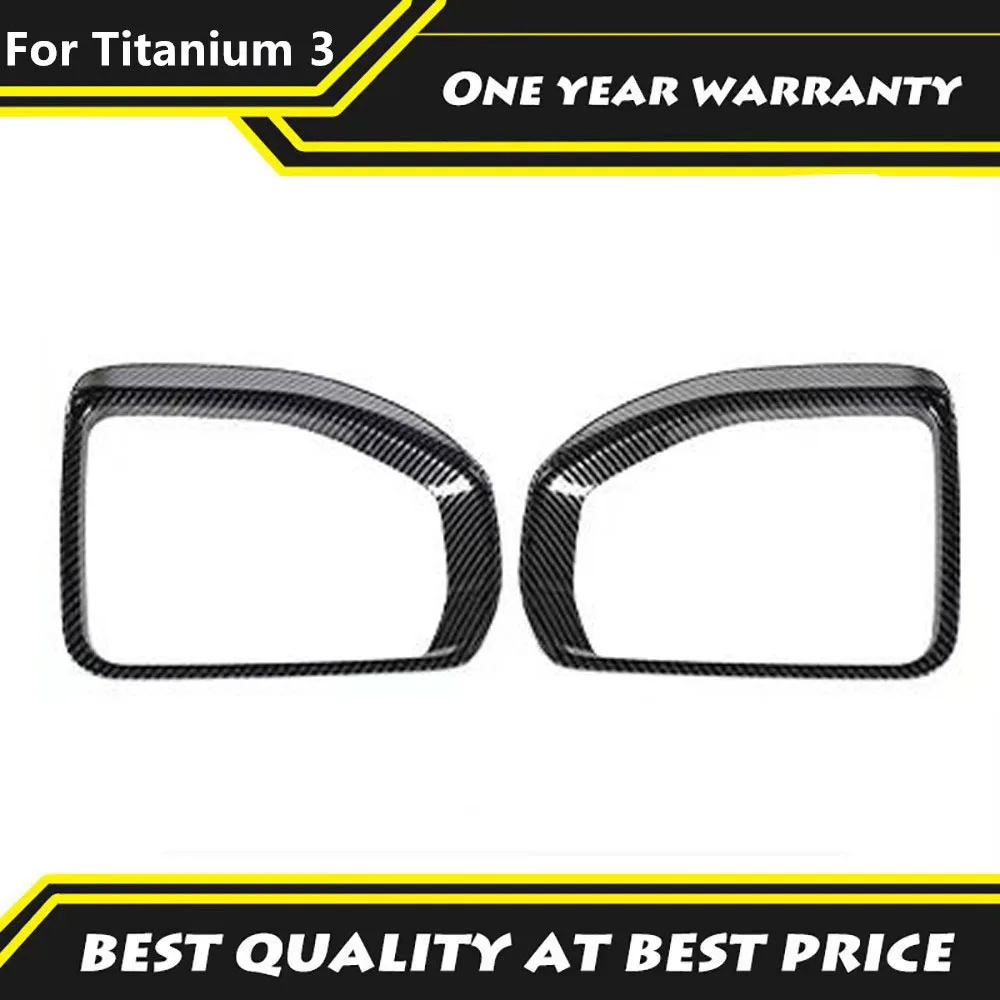 

For Equation Leopard Titanium 3 Car Rearview Mirror Rain Eyebrow Reverse Mirror Rain Cover Modification Accessories And Supplies