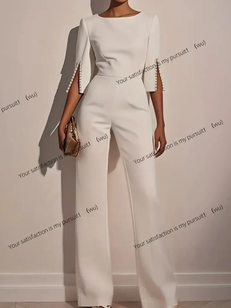 

ZOCI-весна/лето, однотонные колготки с рогами и вышивкой, женские новые модные элегантные черные повседневные комбинезоны, женская одежда