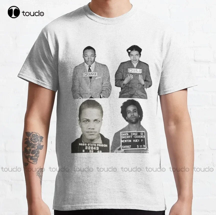 Arrest Photos Martin Luther King Jr Black Lives Matter, Equality, Blm, Feminist, Feminism Classic T-Shirt Fashion Tshirt Summer 