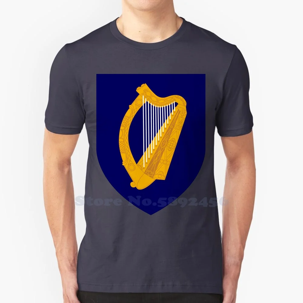 Ирландская одежда унисекс, одежда в уличном стиле, 100% хлопок, футболка с графическим рисунком