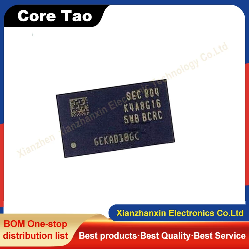 1pcs/lot  K4A8G165WB-BCRC  K4A8G165WB K4A8G16 BGA96 Memory chip
