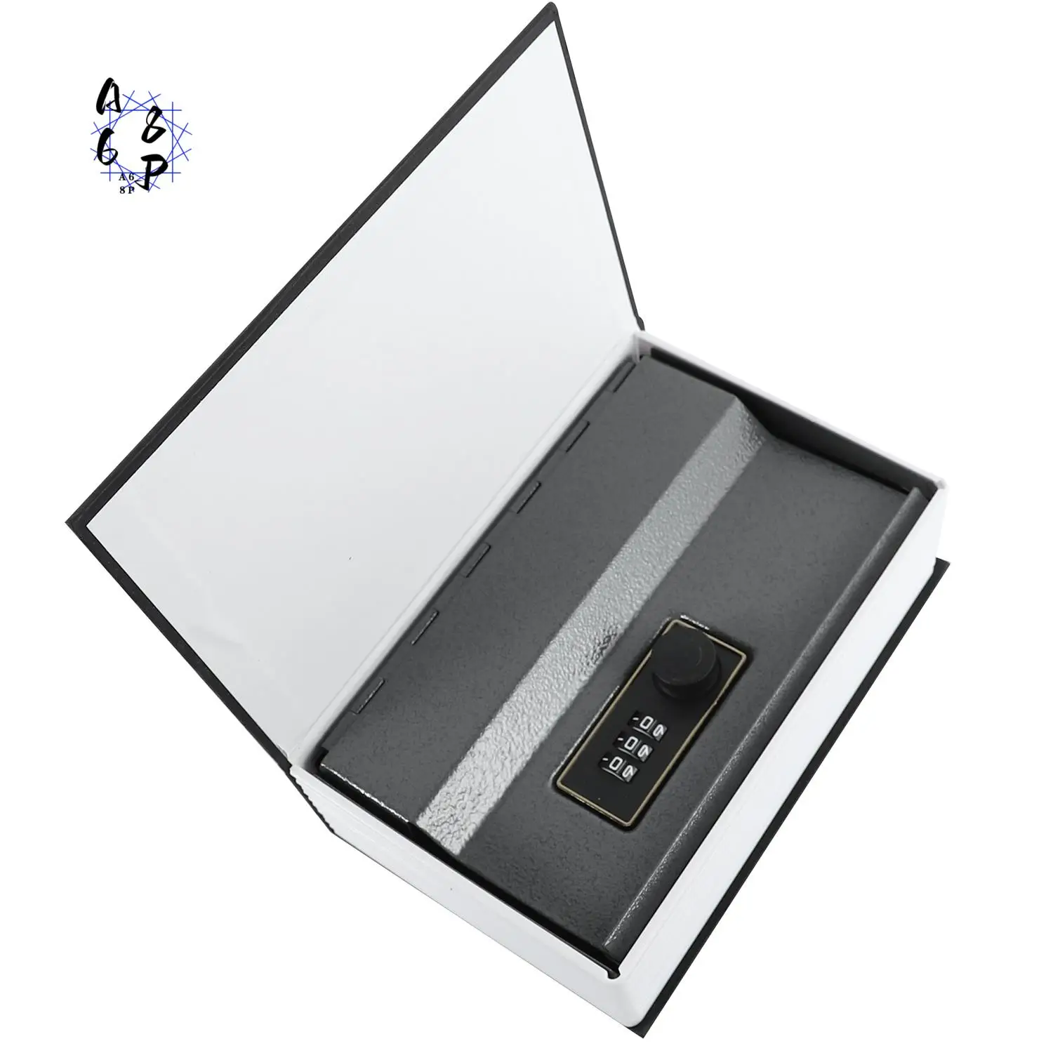 A68P-Book Safe With Combination Lock Dictionary Diversion Book Safe Portable Safe Box, Great For Storing Money Jewelry Passport