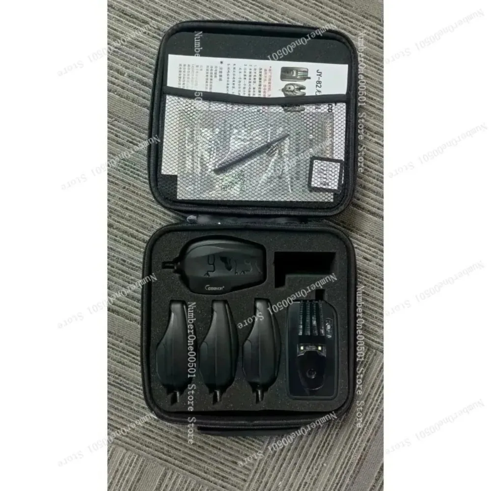 Wireless Electronic Bite Alarm JY‑82 Buzzer Sound Carp Fishing Detector High Sensitivity ABS Housing for Lake Carp FishingTackle