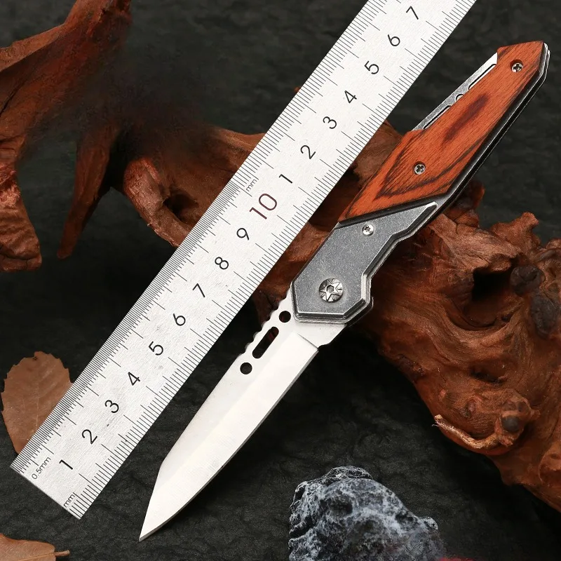 

Wilderness exploration High hardness Self Defense Folding knife Outdoor Survival Camping Fruit Military Tactical Pocket Knives