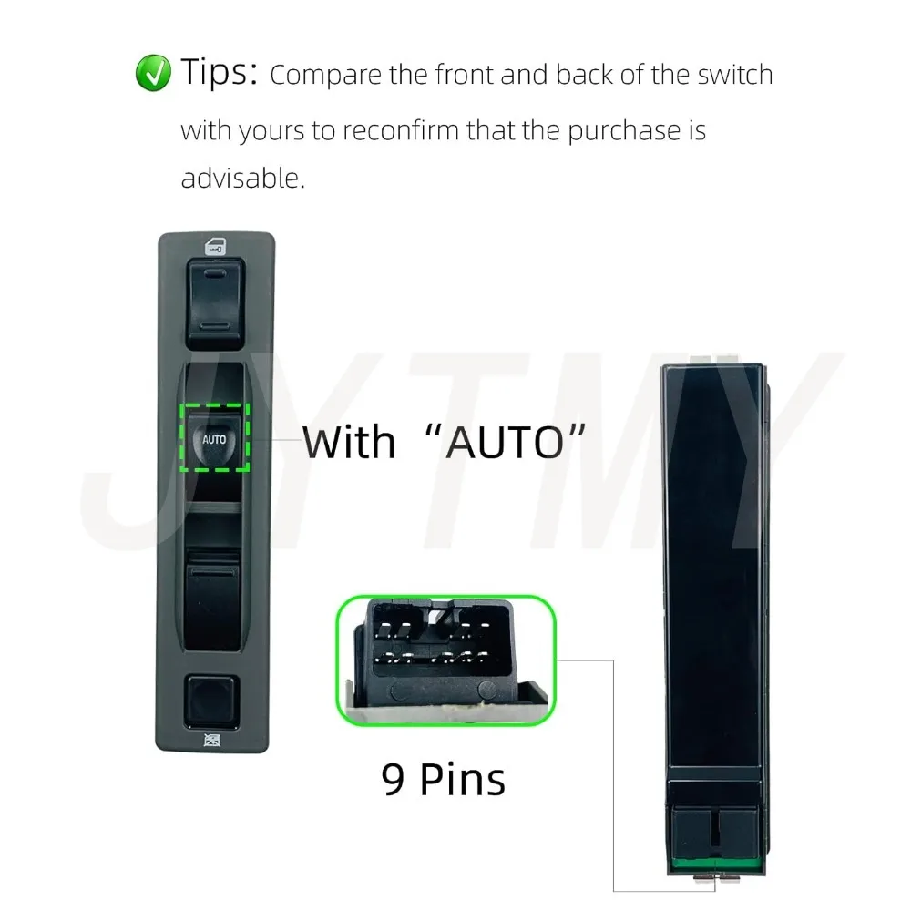 Picture 7: Electronic Power Master Window Switch Lifter Control Button for Suzuki Sidekick Geo Tracker Vitara 1992-1998 Car Accessories