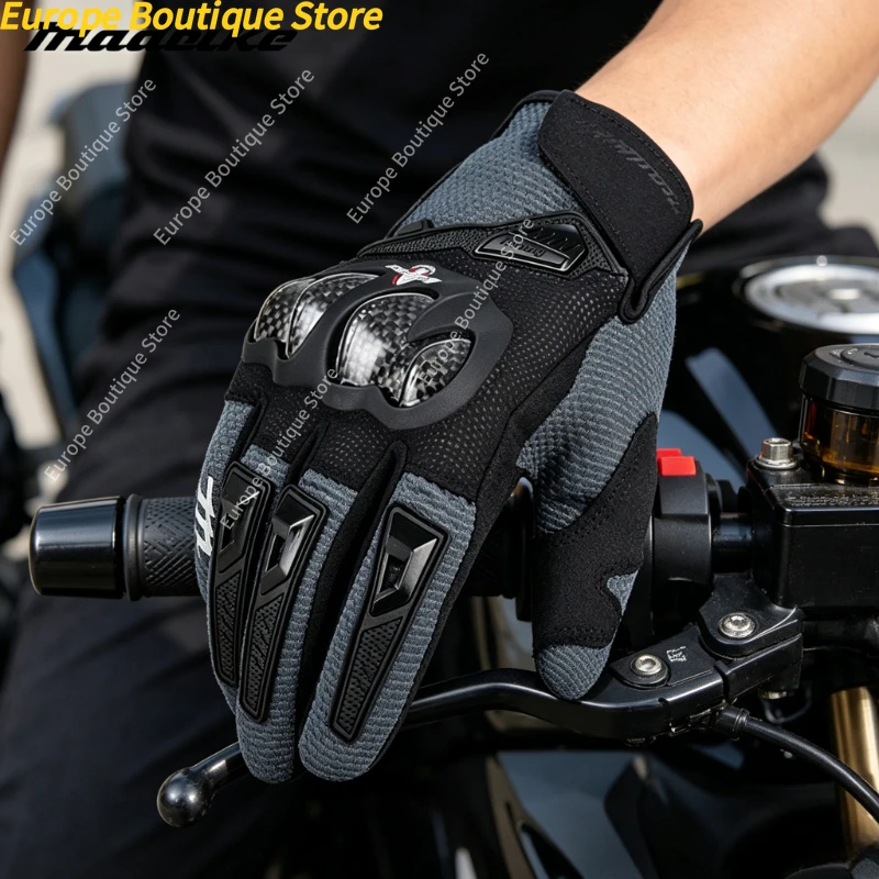luvas-de-motocicleta-masculinas-em-fibra-de-carbono-madbike-respiraveis-antiderrapantes-resistentes-a-quedas-equipamento-de-corrida-para-primavera-e-verao