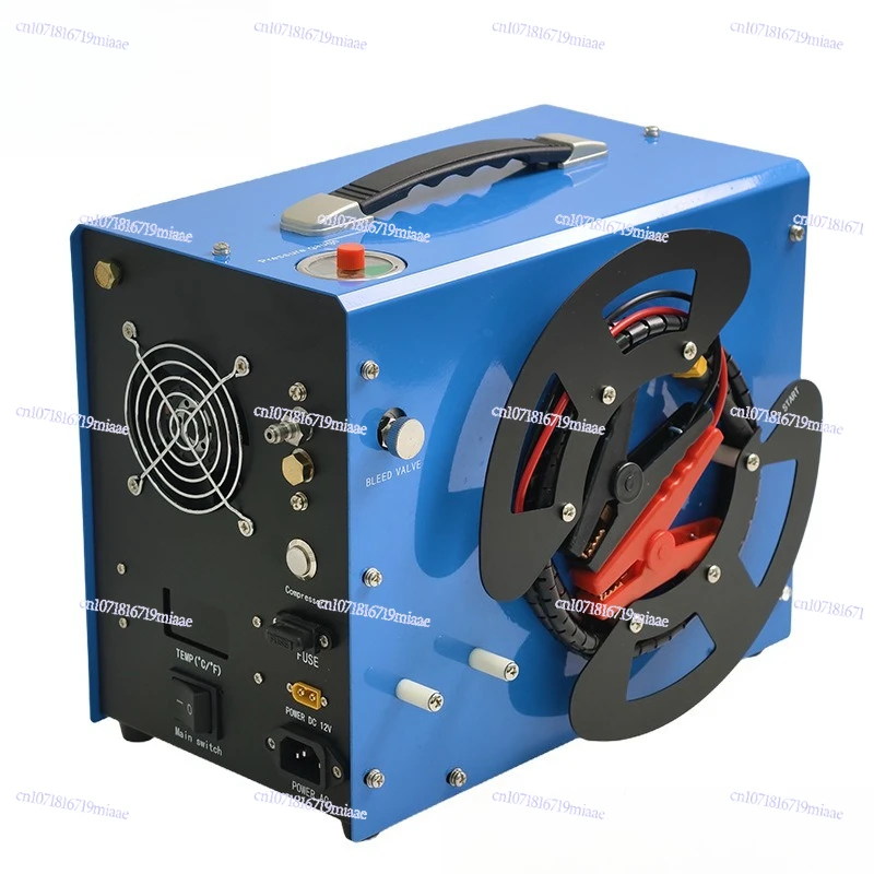 Built-in transformer 12 volt vehicle automatic shutdown 4500PSI portable air pump