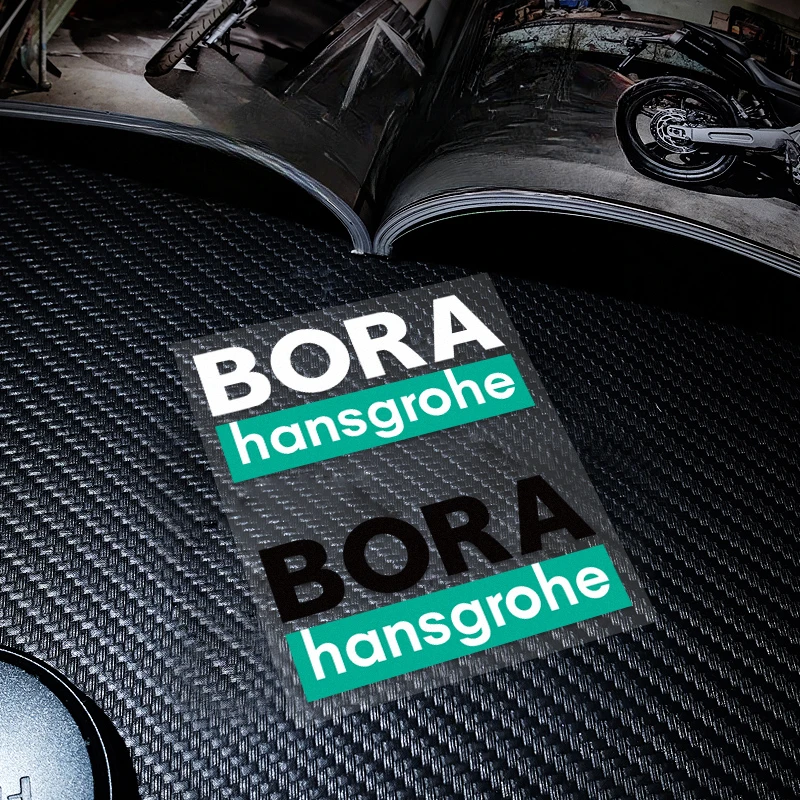 

1PC BORA Road Bicycle Frame Stickers MTB Bike Handlebars Top Tube Waterproof DIY Decoration Durable Bike Logo Vinyl Decals