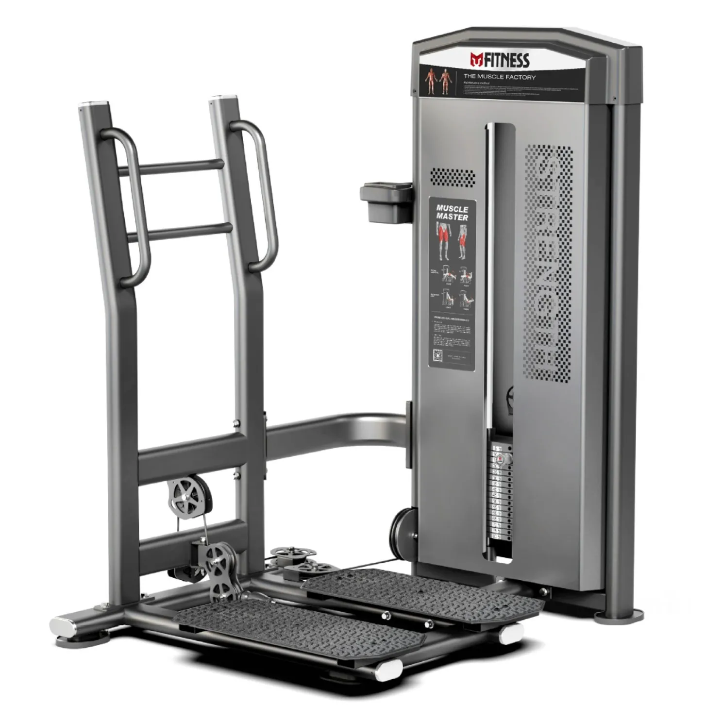 

Commercial Gym Equipment Standing Lift Heel Adtraction Trainer Hip and Leg Strength Equipment Thigh Hip Abductor Full Set