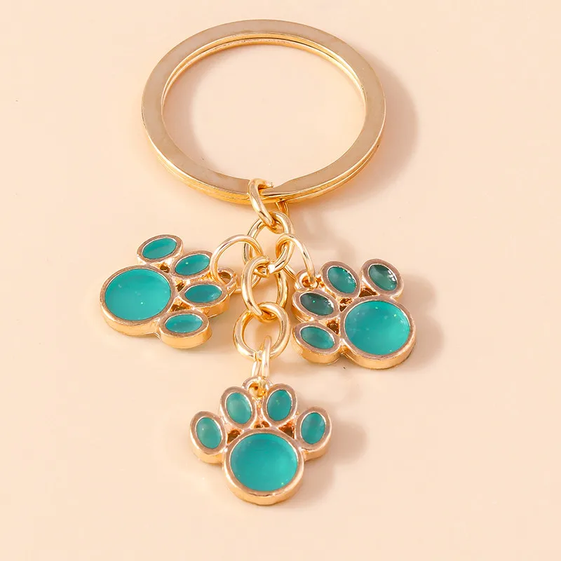 Aihua Niedlicher Schlüsselanhänger, Katze, Hund, Pfote, Schlüsselanhänger, Ketten für Damen und Herren, Handtasche, Zubehör, DIY, handgefertigter Schmuck, Geschenk – Detail 19