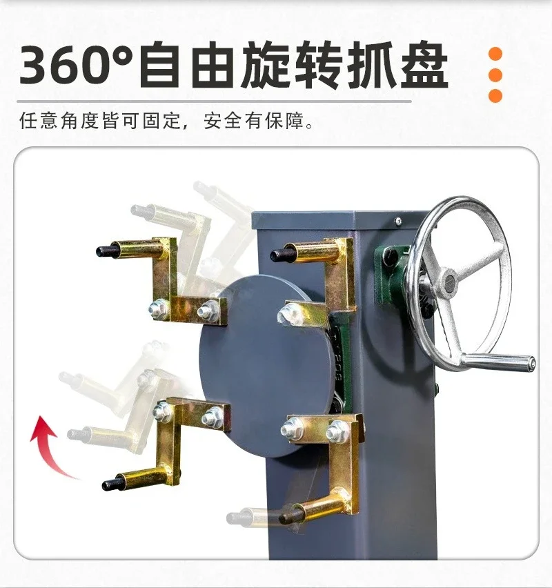Diesel car gearbox car large engine machine translation turntable, engine bracket disassembly