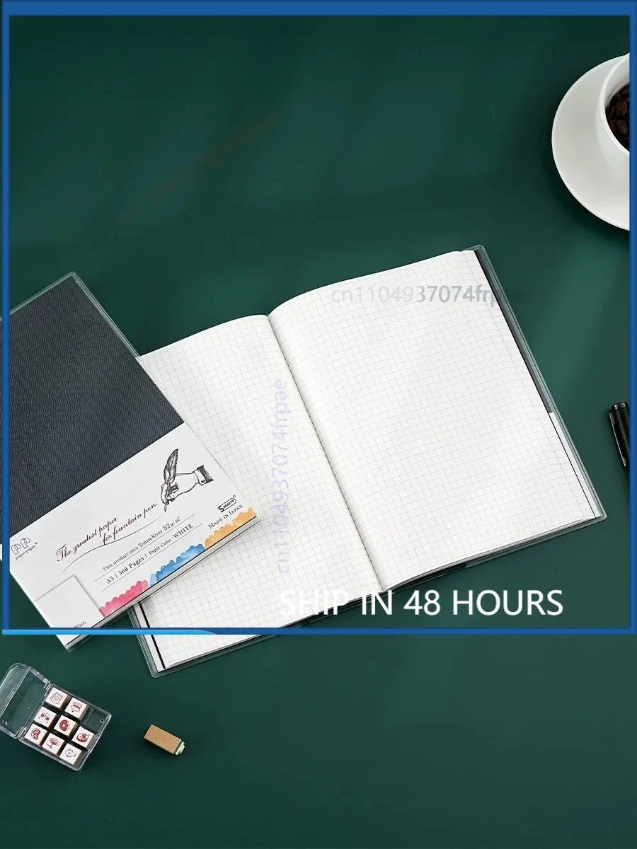 For Sakae Tomoe River TP Notebook Ultra Thin Anti-Bleed Paper Grid Blank Layout Fountain Pen Ink Testing Hand Planner