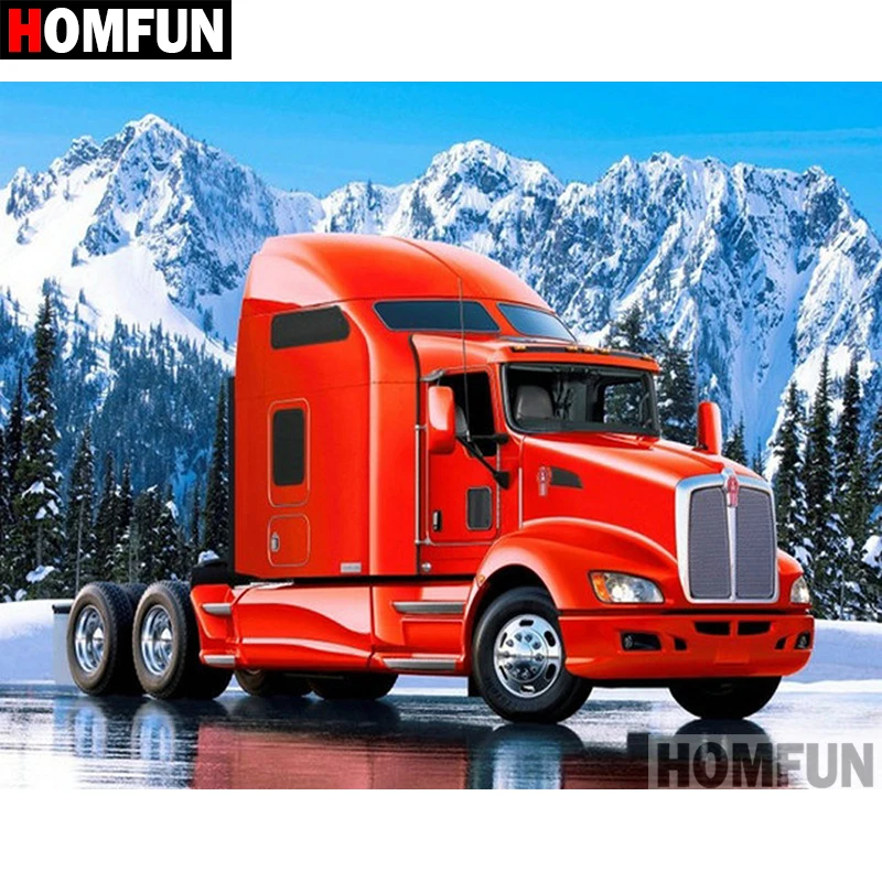 HOMFUN 5D DIY Diamond Painting Full Square/Round Drill \