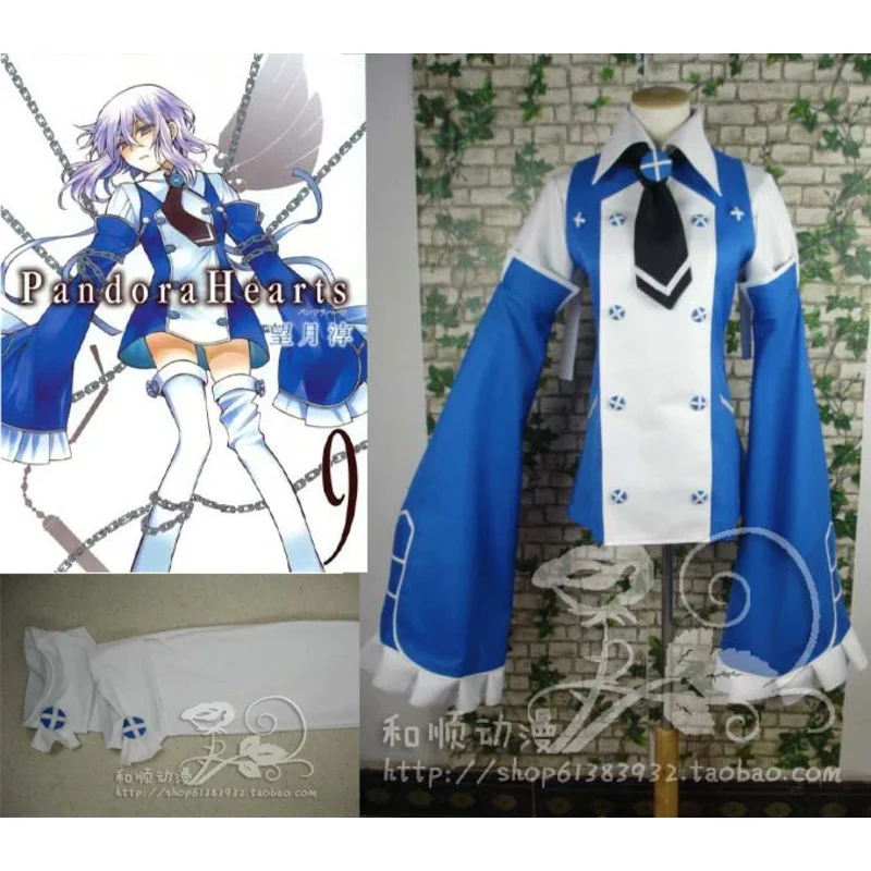 

Костюм для косплея Pandora Hearts Echo 2025 22, полный комплект с носками 11