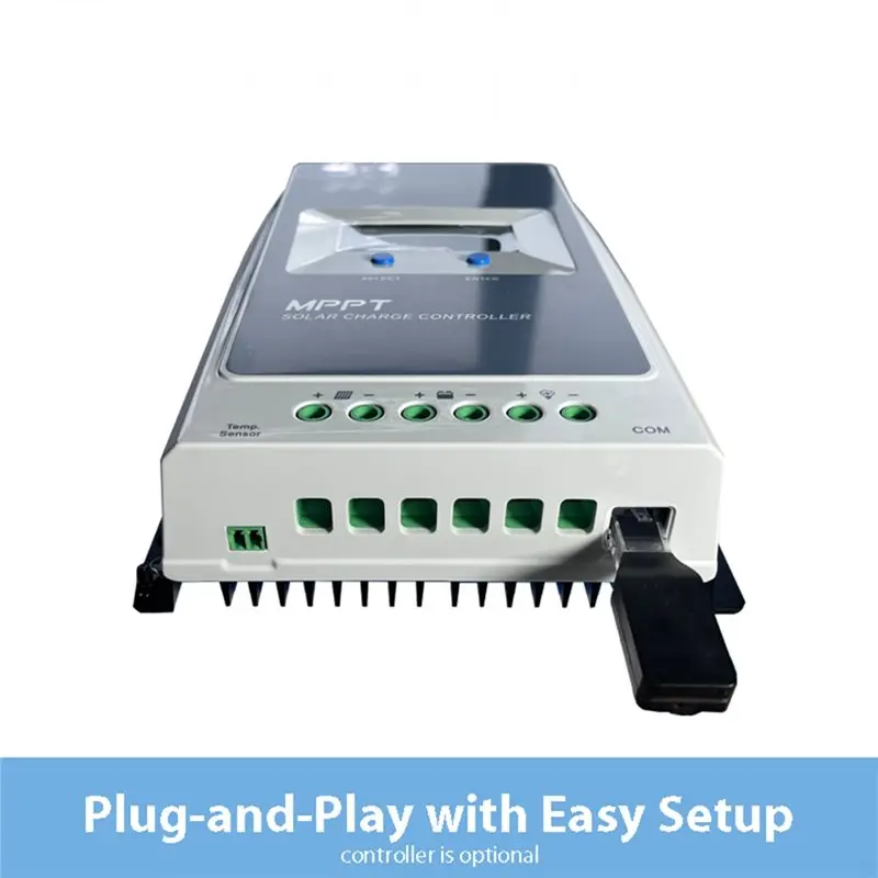 AT82-Wifi Adapter For MPPT Solar Charge Controller 2.4G Wifi RJ45 D Interface Communication Monitoring App On Mobile Phone