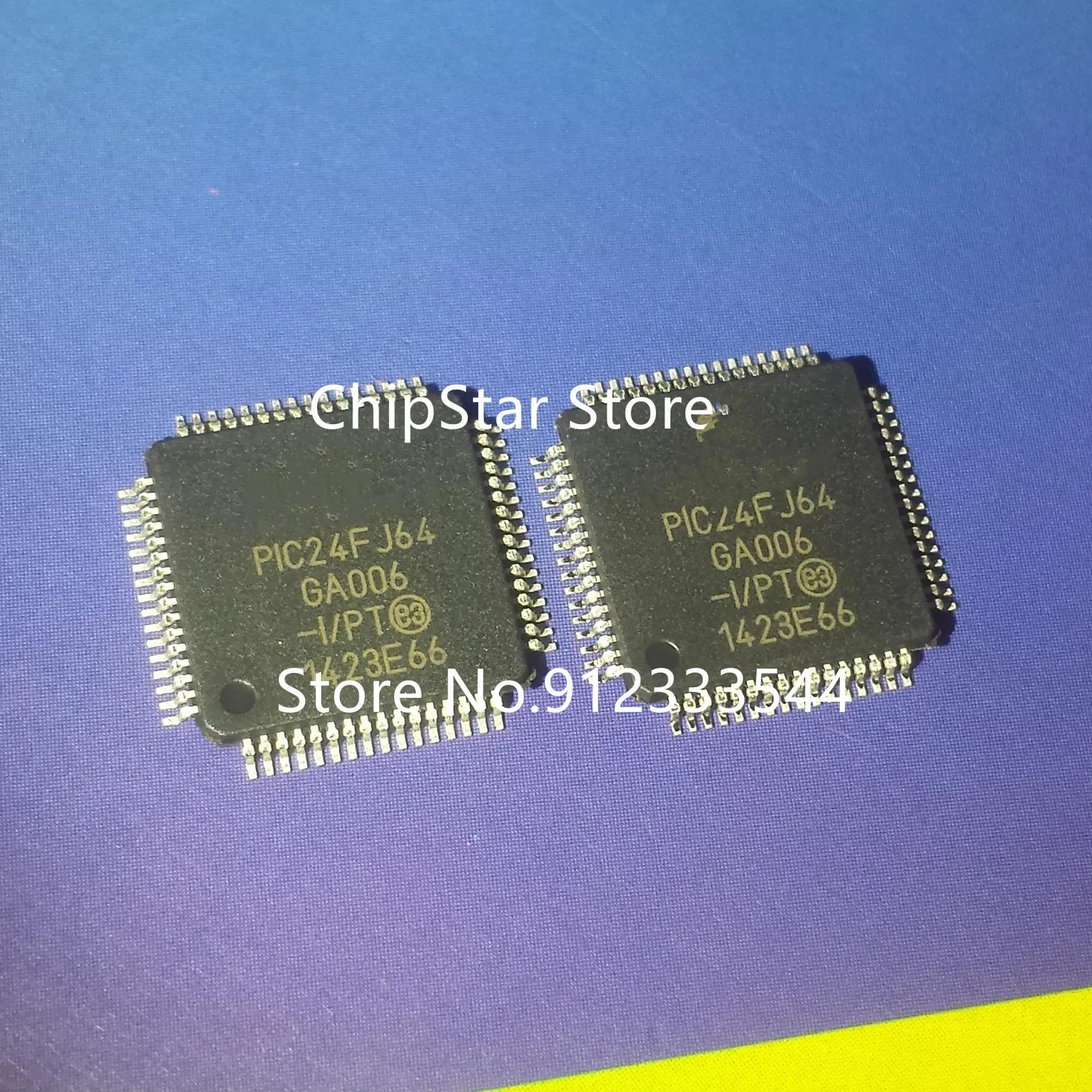 2-50pcs  PIC24FJ64GA006-I/PT  PIC24FJ64GA006  16 Bit Microcontroller  TQFP64  100%New And Original